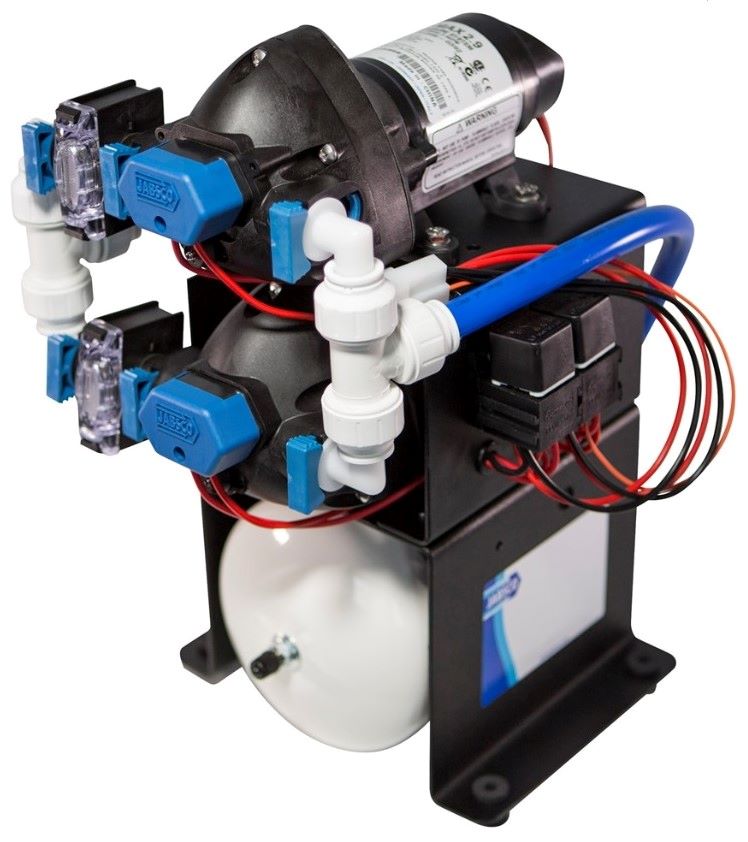 52530-3100 JABSCO DOUBLE STACK SYSTEM 24V 22LPM
