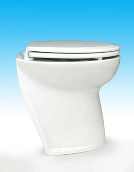 58020-3024 JABSCO DELUX FLUSH TOILET ANGLED BACK 24V SOFT CLOSE