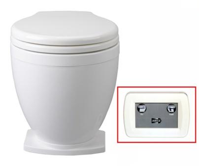 58500-1012 JABSCO LITE FLUSH ELECTRIC TOILET 12V (PANEL CONTROL)