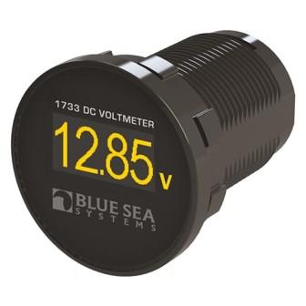 1733 BLUE SEA MINI OLED DC VOLTMETER