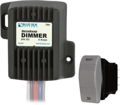 7504 BLUE SEA DECKHAND DIMMER 24V DC 6A