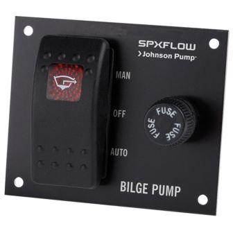 SPX JOHNSON 3 WAY BILGE PUMP PANEL SWITCH 12V