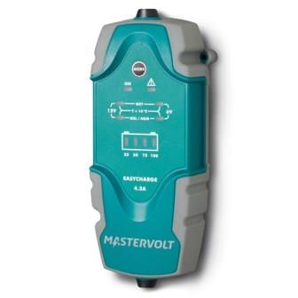 MASTERVOLT EASYCHARGE PORTABLE BATTERY CHARGER 4AMP 6/12V MASTERVOLT EASYCHARGE PORTABLE BATTERY CHARGER 4AMP 6/12V