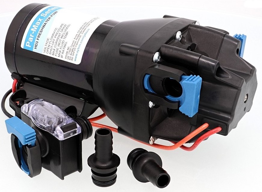 Q301J-115S-3A JABSCO PARMAX HD3 WATER PRESSURE PUMP 12V 40PSI