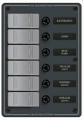 8053 BLUE SEA VERTICAL WATERPROOF PANEL 12V 6 SWITCHES