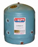 CWM29-VT3 C-WARM CALORIFIER 29L VERTICAL TWIN COIL