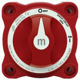6006 BLUE SEA DC MINI BATTERY SWITCH SINGLE CIRCUIT ON/OFF KNOB