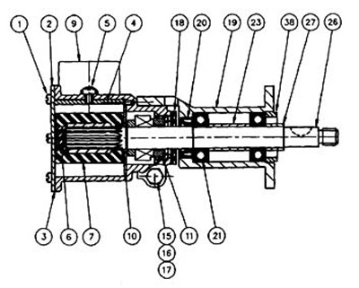 22220-241 JABSCO ENGINE COOLING PUMP
